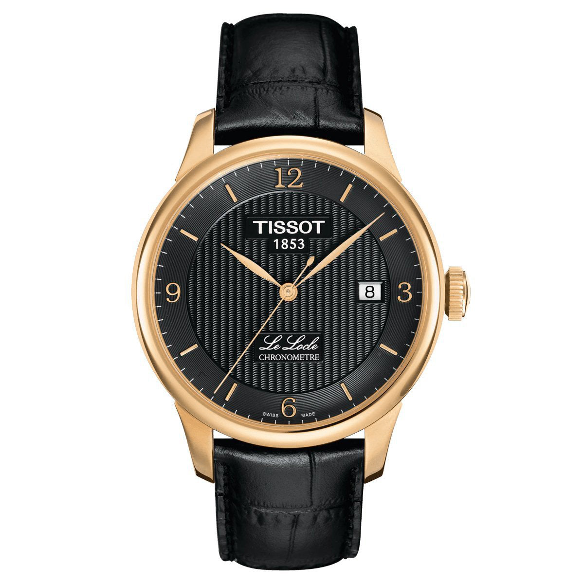 Tissot Watch Men's Automatic Le Locle Rose Gold T0064083605700