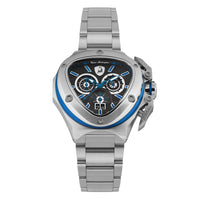 Thumbnail for Tonino Lamborghini Men’s Watch 56mm Spyder X Silver Blue TL9XC-SS-B