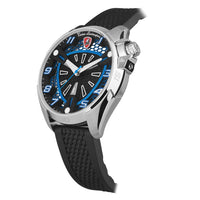 Thumbnail for Tonino Lamborghini Men's Watch 42mm Shock ABS Silver Blue TLABSB-SS-R
