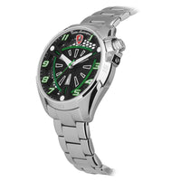 Thumbnail for Tonino Lamborghini Men's Watch 42mm Shock ABS Silver Green TLABSG-SS-B