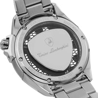 Thumbnail for Tonino Lamborghini Men's Watch 42mm Shock ABS Silver Orange TLABSO-SS-B