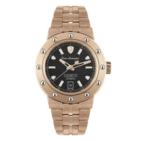 Thumbnail for Tonino Lamborghini Men's Watch 42mm Cuscinetto Rose Gold Black TLF-T01-8-B