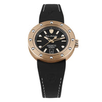 Thumbnail for Tonino Lamborghini Men's Watch 42mm Cuscinetto Rose Gold Black TLF-T01-8