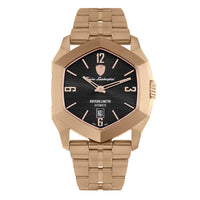Thumbnail for Tonino Lamborghini Men's Watch 43mm Novemillimetri Rose Gold Black TLF-T08-4-B