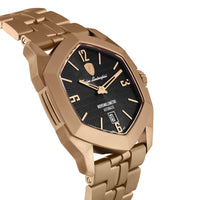 Thumbnail for Tonino Lamborghini Men's Watch 43mm Novemillimetri Rose Gold Black TLF-T08-4-B