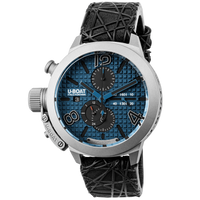 Thumbnail for U-Boat Men’s Watch 45mm Classico Titanium Tungsten Chronograph Blue 3003