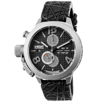 Thumbnail for U-Boat Men’s Watch 45mm Classico Titanium Tungsten Chronograph Black 3004