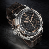 Thumbnail for U-Boat Men’s Watch 46mm Chimera Damascus Bronze Black 3006
