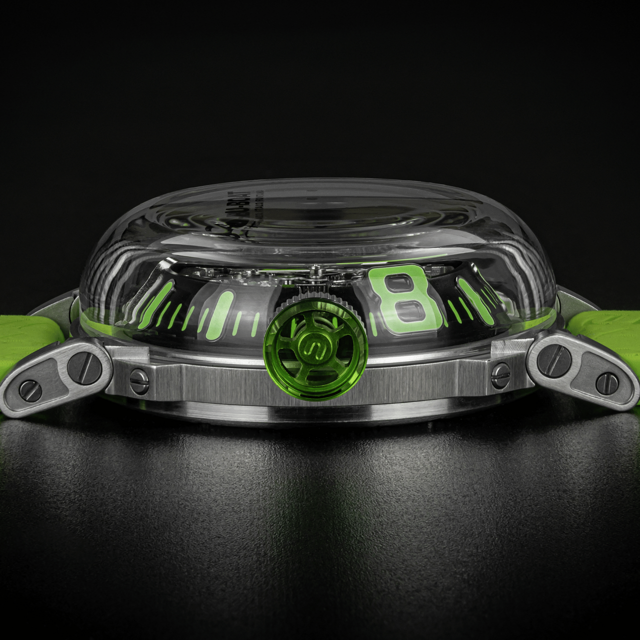 U-Boat Men's Watch 44mm U-65 Automatic Green 3344