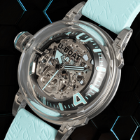 Thumbnail for U-Boat Men's Watch 44mm U-65 Automatic Turquoise 3345