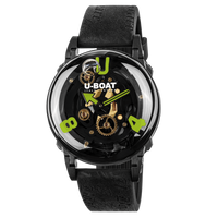 Thumbnail for U-Boat Men's Watch 44mm U-65 Black Green 3351