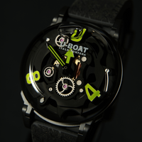 Thumbnail for U-Boat Men's Watch 44mm U-65 Black Green 3351