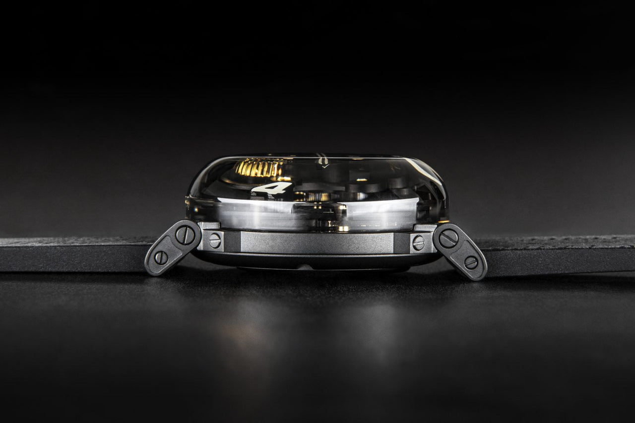 U-Boat Men's Watch 44mm U-65 Grey Stainless Steel 3354