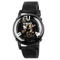 Thumbnail for U-Boat Men's Watch 44mm U-65 Black PVD Stainless Steel 3355