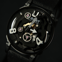 Thumbnail for U-Boat Men's Watch 44mm U-65 Black PVD Stainless Steel 3355