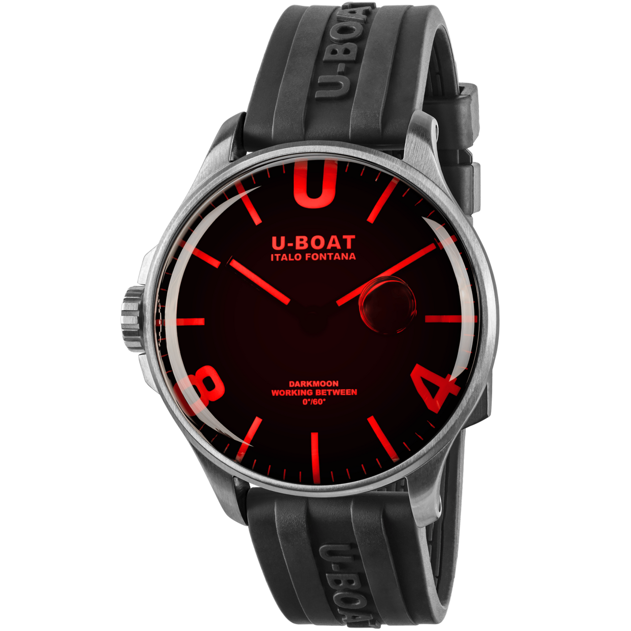 U-Boat Men’s Watch 45mm Darkmoon Oil Immersion Red 8465/B