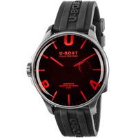 Thumbnail for U-Boat Men’s Watch 45mm Darkmoon Oil Immersion Red 8465/B