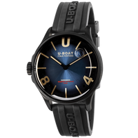 Thumbnail for U-Boat Men’s Watch 42mm Darkmoon Oil Immersion Blue 9020/C