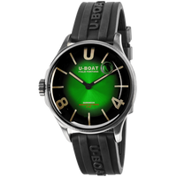 Thumbnail for U-Boat Men’s Watch 42mm Darkmoon Soleil Oil Immersion Green 9502/B