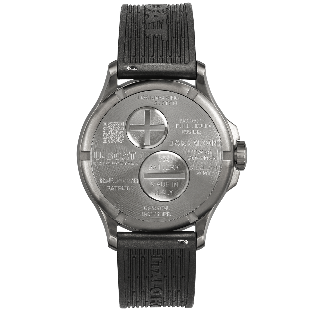 U-Boat Men’s Watch 42mm Darkmoon Soleil Oil Immersion Green 9502/B