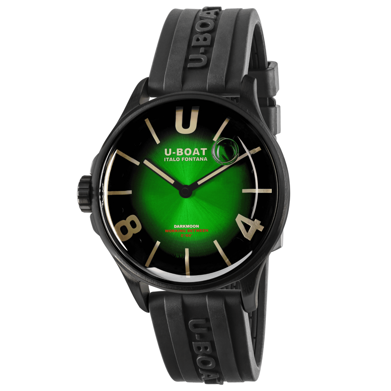 U-Boat Men’s Watch 40mm Darkmoon Soleil Green 9503/A