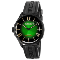 Thumbnail for U-Boat Men’s Watch 40mm Darkmoon Soleil Green 9503/A