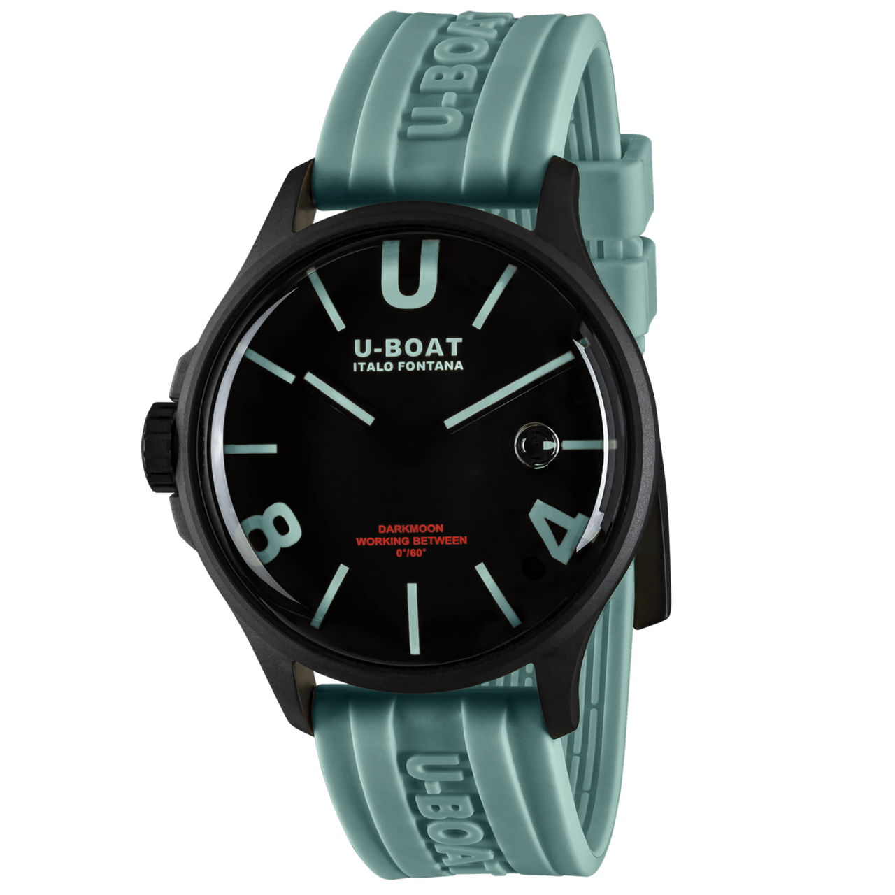 U-Boat Men’s Watch 47mm Darkmoon Oil Immersion Aquamarine 9526/B