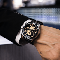 Thumbnail for U-Boat Men’s Watch 45mm Classico Tungsten Chronograph Black 9567/A