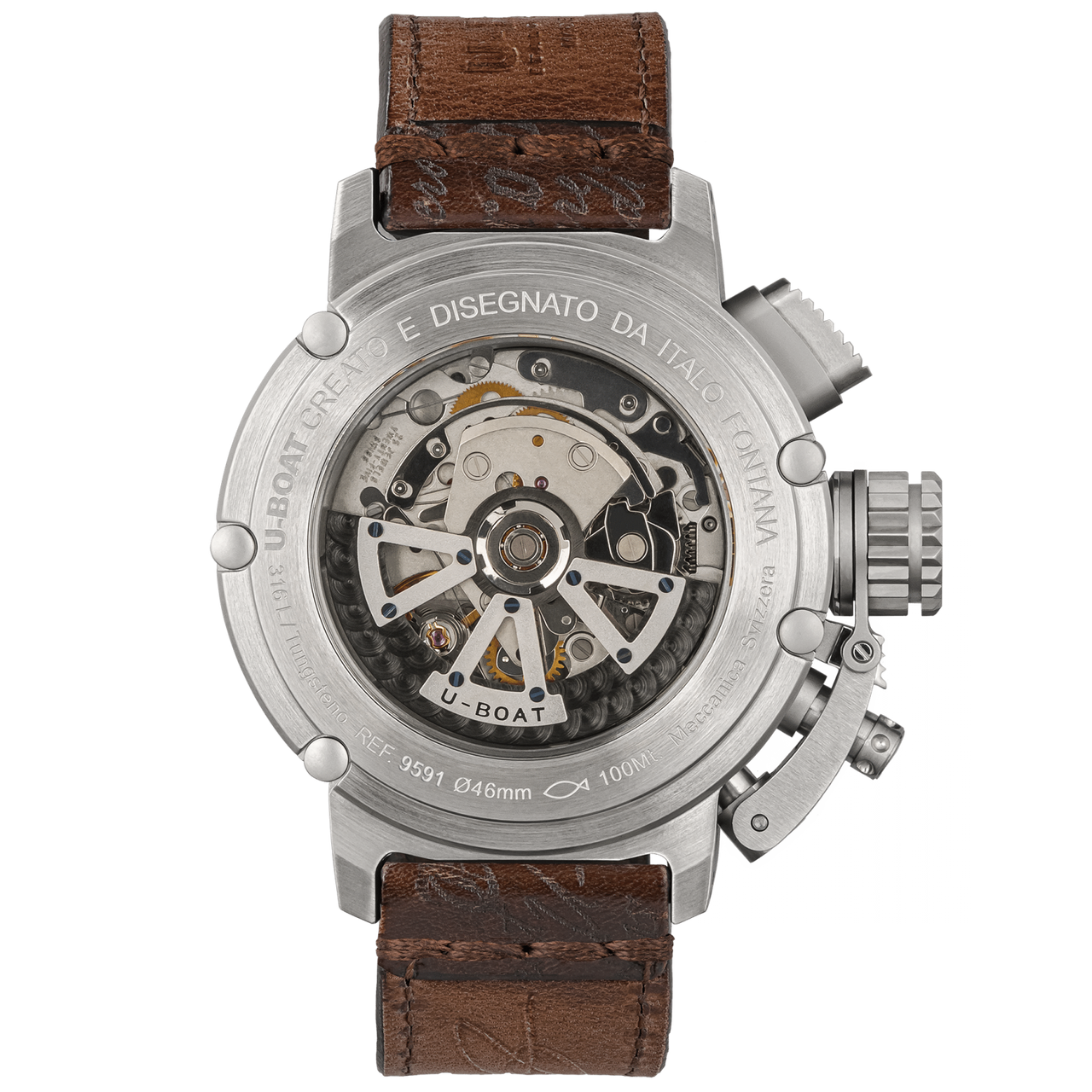 U-Boat Men’s Watch 46mm Chimera Chronograph Green 9591