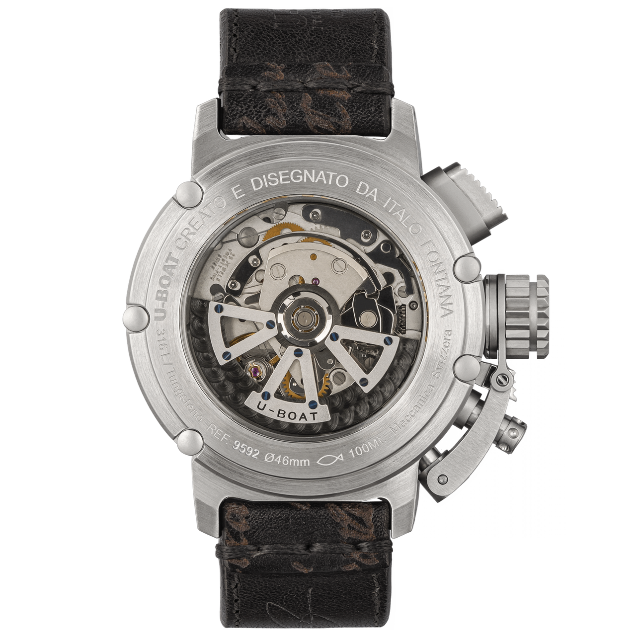 U-Boat Men’s Watch 46mm Chimera Chronograph Black 9592