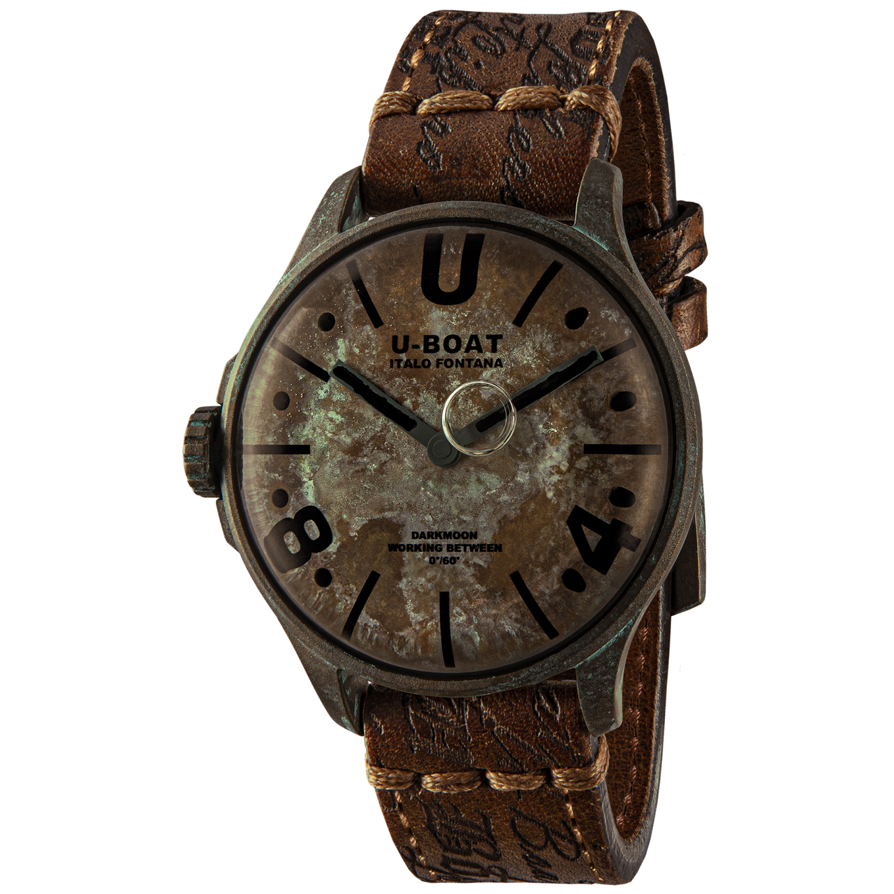 Darkmoon Men’s Watch 47mm Vintage Unico Bronze Black 9600/A