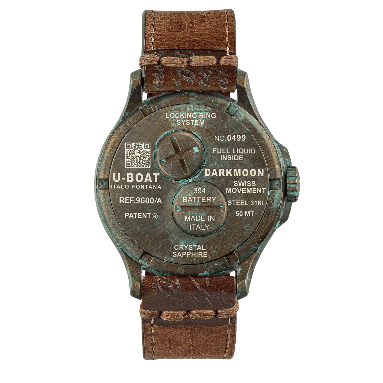 Darkmoon Men’s Watch 47mm Vintage Unico Bronze Black 9600/A