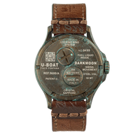 Thumbnail for Darkmoon Men’s Watch 47mm Vintage Unico Bronze Black 9600/A