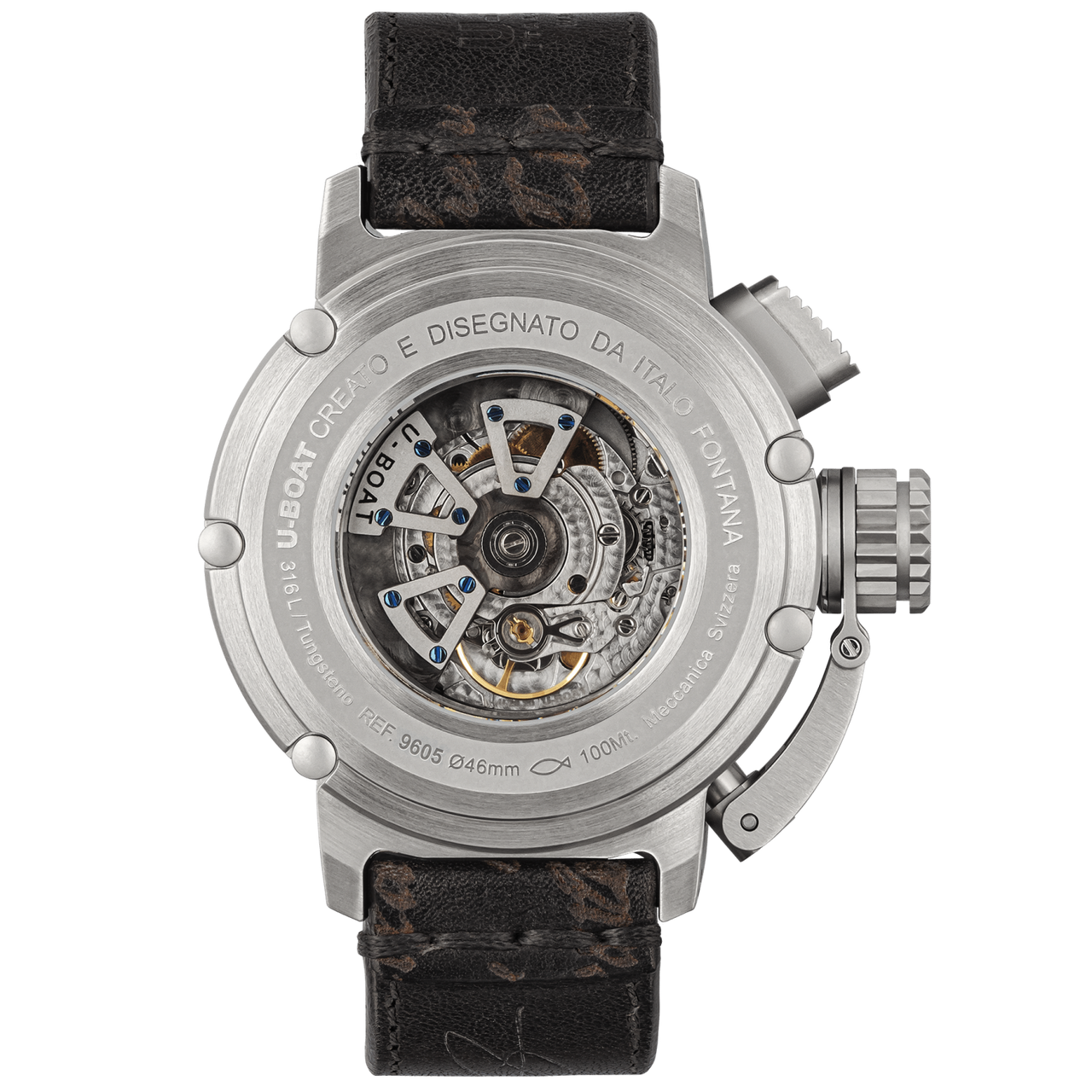 U-Boat Men’s Watch 46mm Chimera Automatic Black 9605