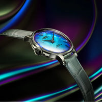 Thumbnail for U-Boat Watch Rainbow 38 Blue Mother of Pearl 8474