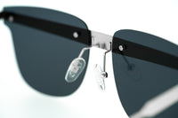 Thumbnail for United Nude Sunglasses D-Frame Silver Black With Grey Lenses Category 3 UN2C2SUN - Watches & Crystals