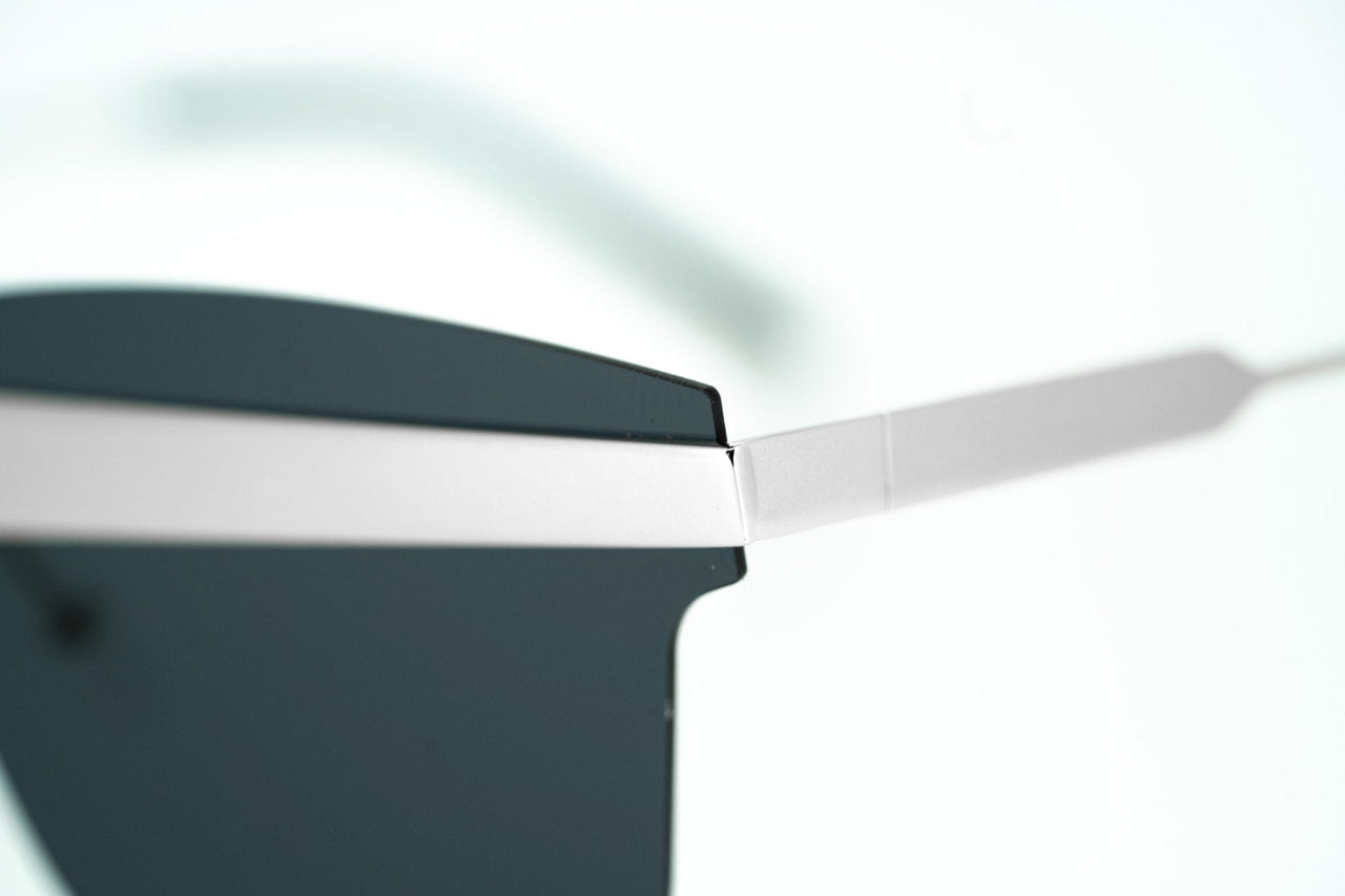 United Nude Sunglasses D-Frame Silver Black With Grey Lenses Category 3 UN2C2SUN - Watches & Crystals