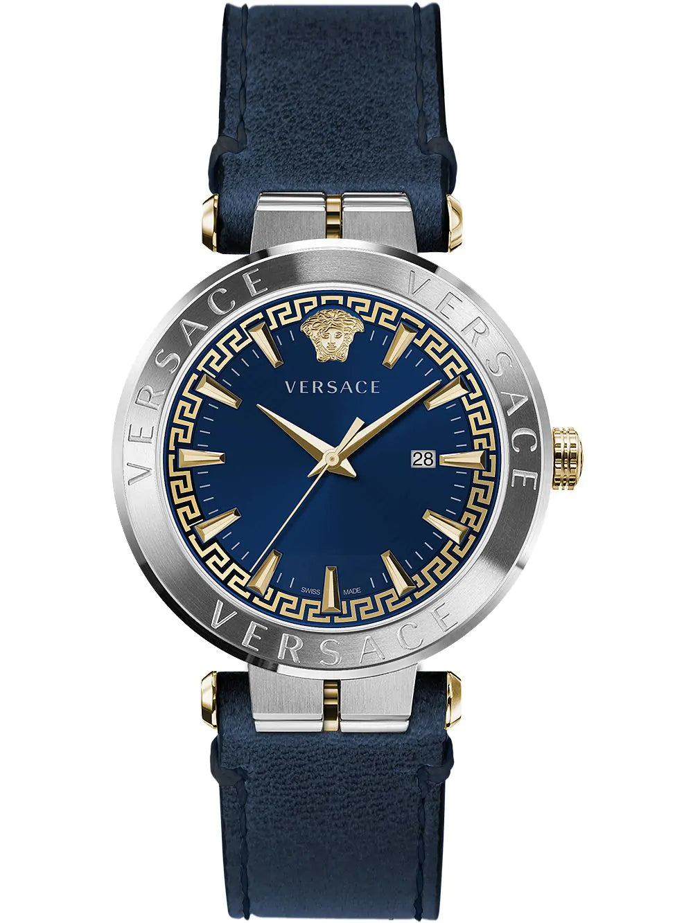 Versace Men's Watch Aion 44mm Blue Indigo VE2G00221