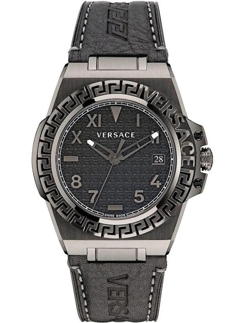 Versace Men's Watch Greca Reaction Black Gun VE3I00322
