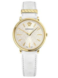 Thumbnail for Versace Ladies Watch V-Circle 38mm White Gold VE8100319