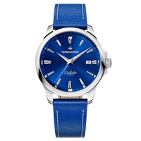 Thumbnail for Venezianico Automatic Watch Blue Leather Redentore 40 1221502