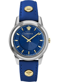 Thumbnail for Versace Ladies Watch Greca 38mm Blue VEPX00921