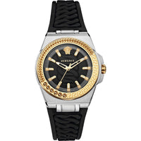 Thumbnail for Versace Chain Reaction Ladies Black Watch VEHD00120