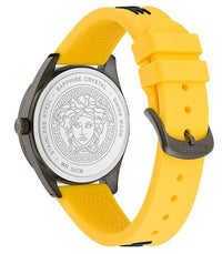 Thumbnail for Versace Men's Watch V-Vertical 42mm Black Yellow VE3H00222