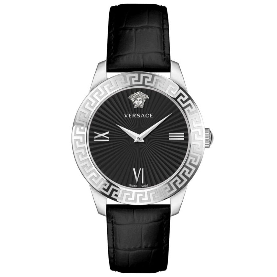Versace Ladies Watch Greca Signature 38mm Black VEVC00821