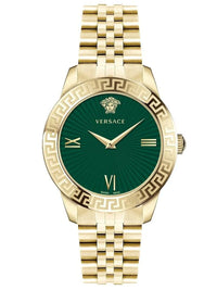 Thumbnail for Versace Ladies Watch Greca Signature  38mm Green Gold VEVC00619