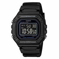 Thumbnail for Casio Watch Chronograph Digital Black W-218H-1BVDF
