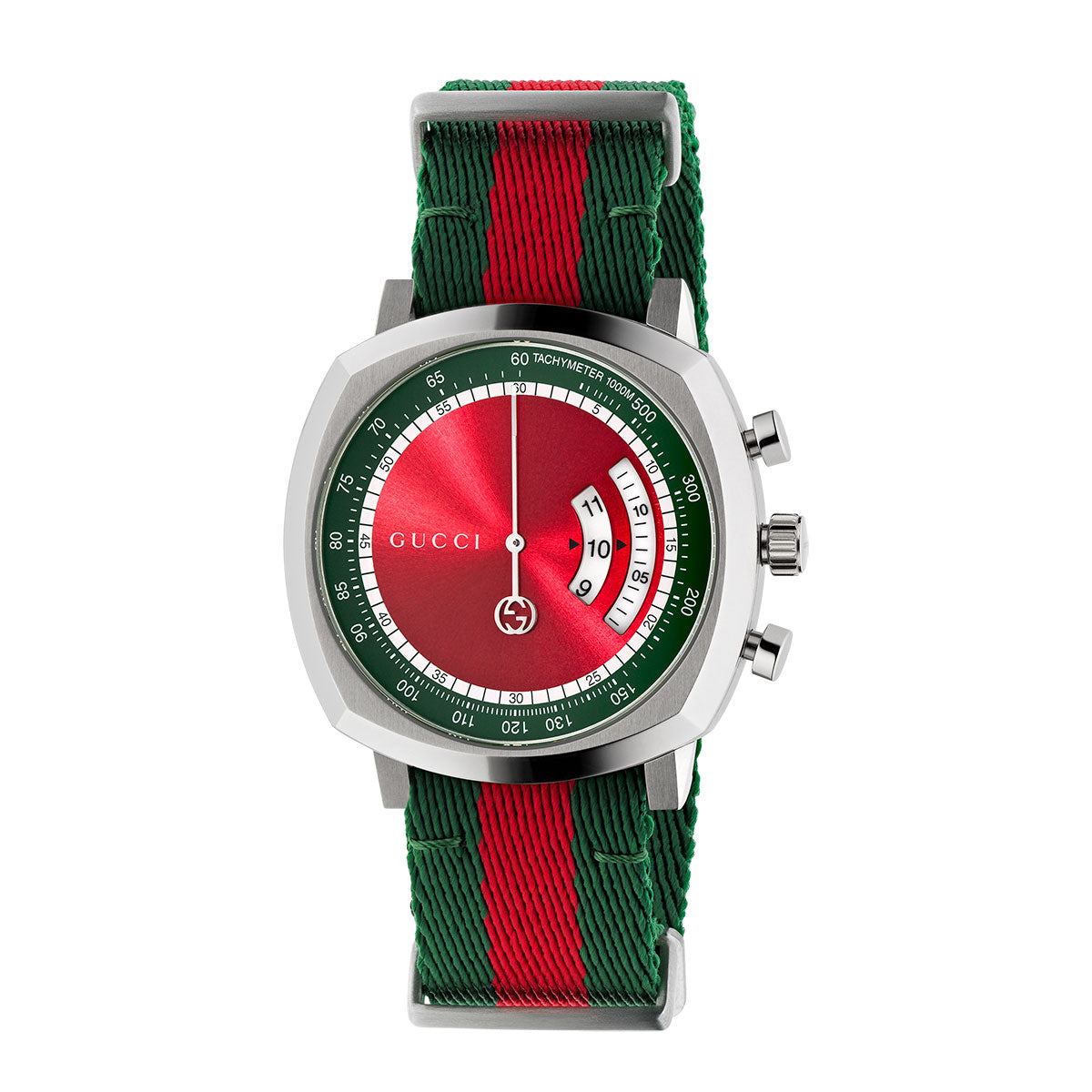 Gucci Grip Watch 40mm Red Green YA157304