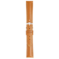 Thumbnail for Hirsch Watch Kent 18mm Long Brown Leather Strap