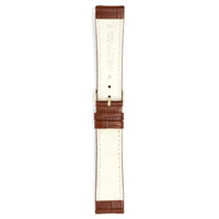 Thumbnail for Hirsch Watch Duke 20mm Long Brown Leather Strap